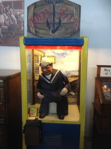 The Laughing Sailor. We've seen one of these before at the museum in Portsmouth, U.K.