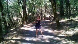 Karen, armed in defence of rattlesnakes and mountain lions.